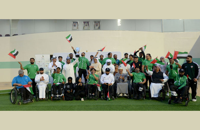 «خورفكان للمعاقين» بطلاً لكأس اللجنة البارالمبية لألعاب القوى