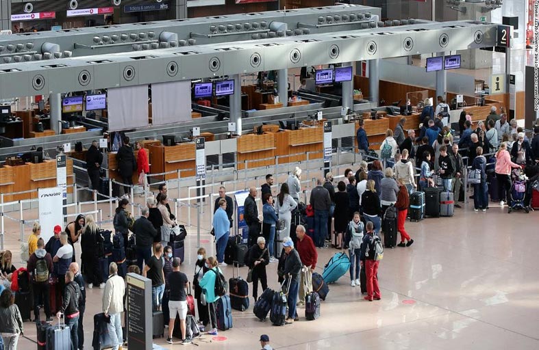 الحركة الجوية في أوروبا تصل إلى 83 % من مستويات ما قبل جائحة كورونا