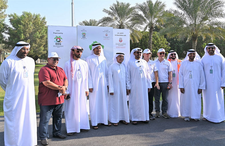 بلدية مدينة أبوظبي تشارك في زراعة 3500 شجرة غاف في الشهامة