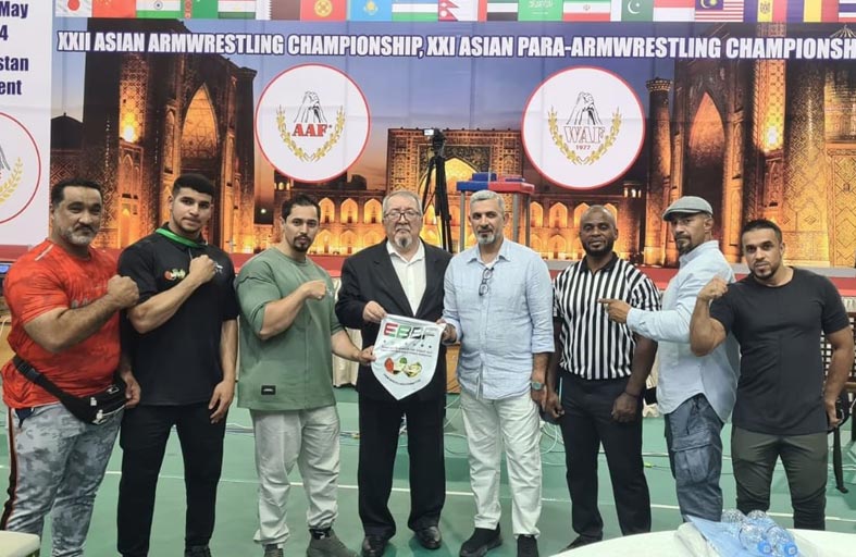 الإمارات تنظم بطولة آسيا لمصارعة الذراعين 2025