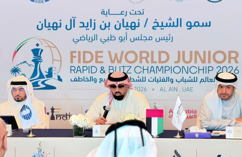 تحت رعاية نهيان بن زايد.. العين تستضيف بطولة العالم للشطرنج السريع والخاطف نوفمبر المقبل