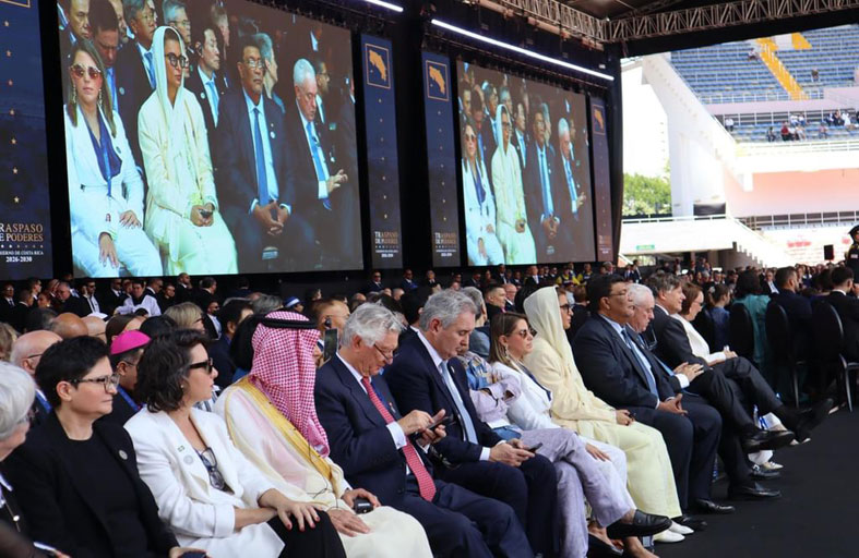 نيابةً عن رئيس الدولة.. نورة الكعبي تحضر مراسم تنصيب رئيسة جمهورية كوستاريكا