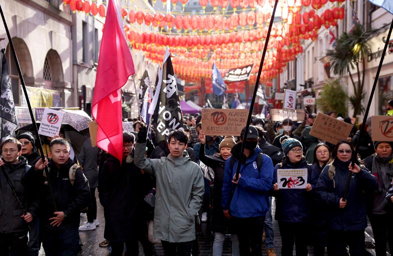 قانون الأمن القومي الجديد في هونغ كونغ يدخل حيز التنفيذ