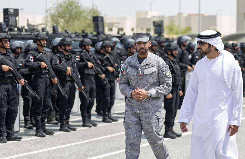 حمدان بن محمد يزور قيادة الحرس الوطني ويشيد بجاهزيته ودوره الفعّال في تعزيز السلامة المجتمعية