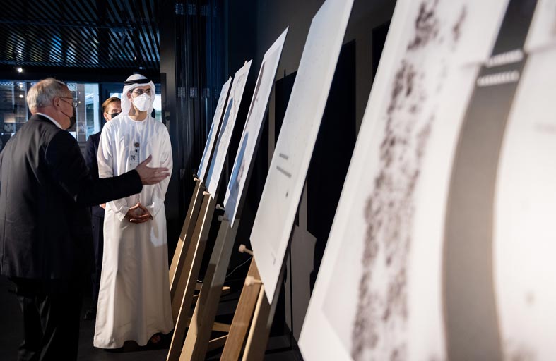 عمر سلطان العلماء يزور جناح جمهورية ليتوانيا في إكسبو 2020 دبي
