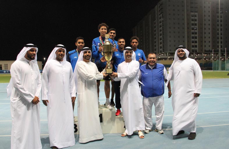 النصر بطلا لكأس نائب رئيس الدولة لألعاب القوى