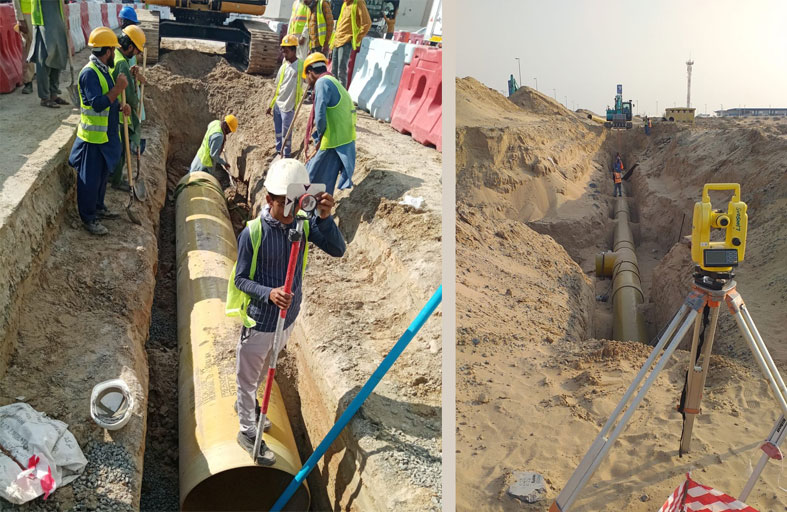 كهرباء الشارقة تنجز خطوط نقل رئيسية  واستبدال شبكات مياه في عدد من المناطق خلال 2023