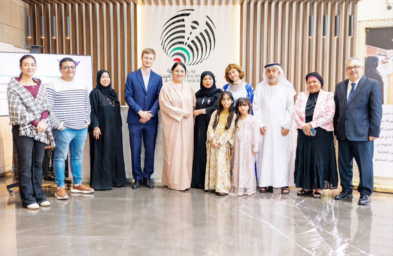 وفد من وكالة «فيوري» الإخبارية يزور جمعية الصحفيين الإماراتية 