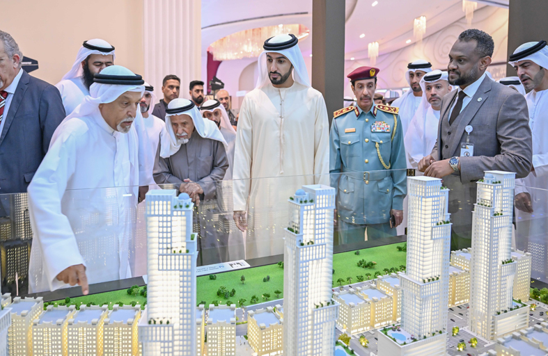 راشد النعيمي يفتتح النسخة الثانية  من معرض عجمان للاستثمار العقاري