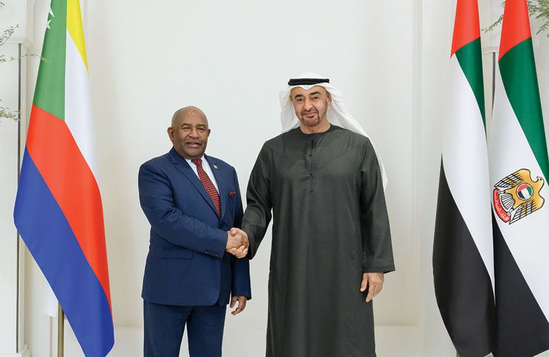 رئيس الدولة يؤكد اهتمام الإمارات بدعم التنمية المستدامة في الدول الشقيقة والصديقة 