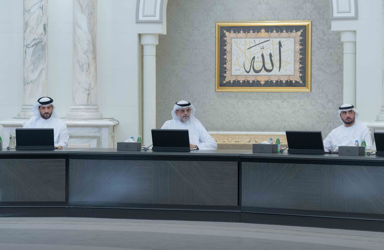 ولي عهد الشارقة يترأس اجتماع المجلس التنفيذي