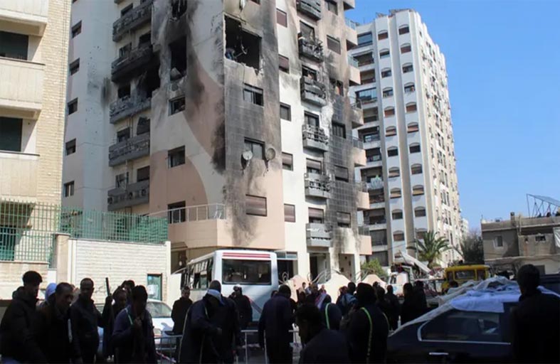 ضربات إسرائيلية طالت مستودعات سلاح في ريف دمشق 