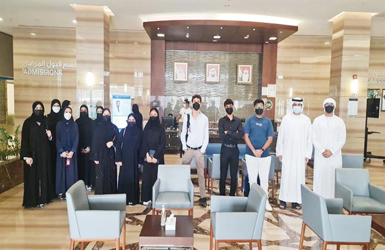 برنامج تدريب طلاب المدارس الثانوية من مبادلة للرعاية الصحية يلهم الجيل المقبل من موظفي المستشفيات في دولة الإمارات