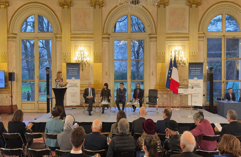 الشعبة البرلمانية الإماراتية تشارك في ندوة حول الشرق الأوسط وتحقيق السلام الدائم في باريس