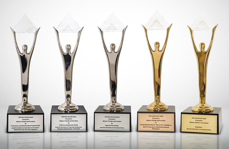 وزارة الصحة ووقاية المجتمع تحصد جوائز ذهبية في مسابقة ستيفي العالمية