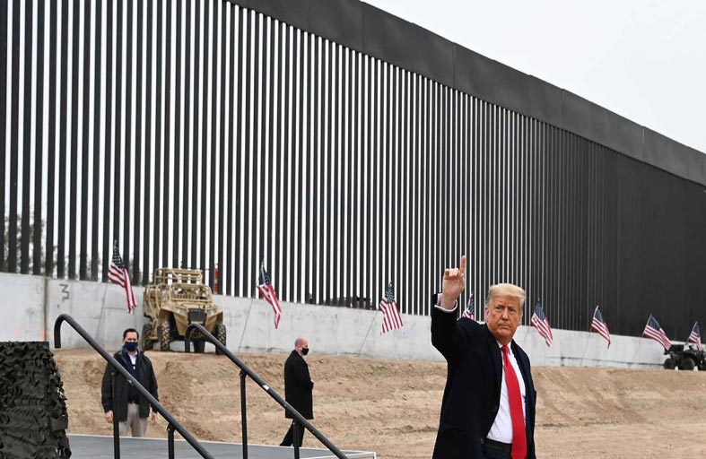عندما يتحول جدار ترامب «المنيع» إلى غربال...!