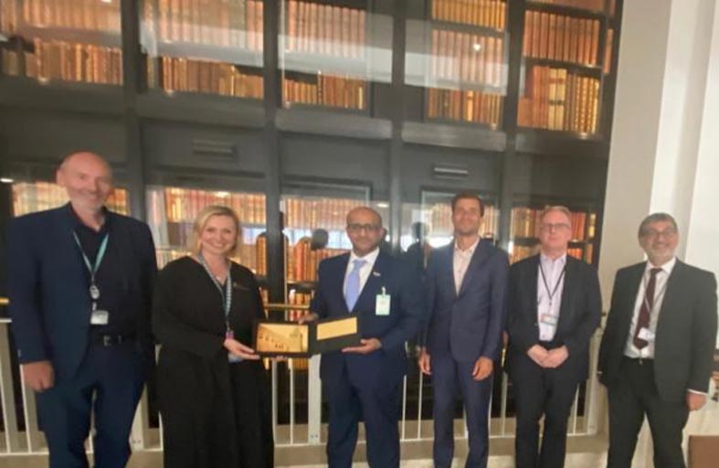 الأرشيف والمكتبة الوطنية يشيد بالتجارب المميزة لدى المكتبة البريطانية