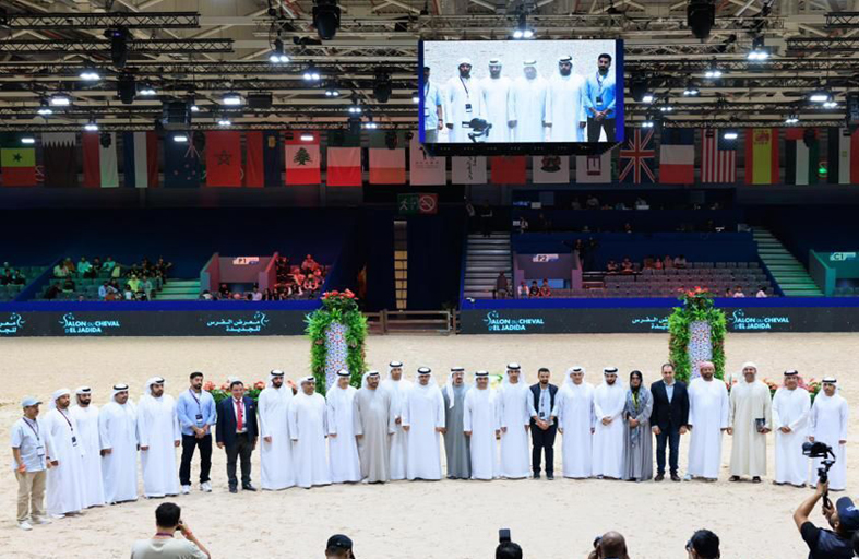 خيول الإمارات تحصد 12 لقباً في «معرض الفرس للجديدة» بالمغرب