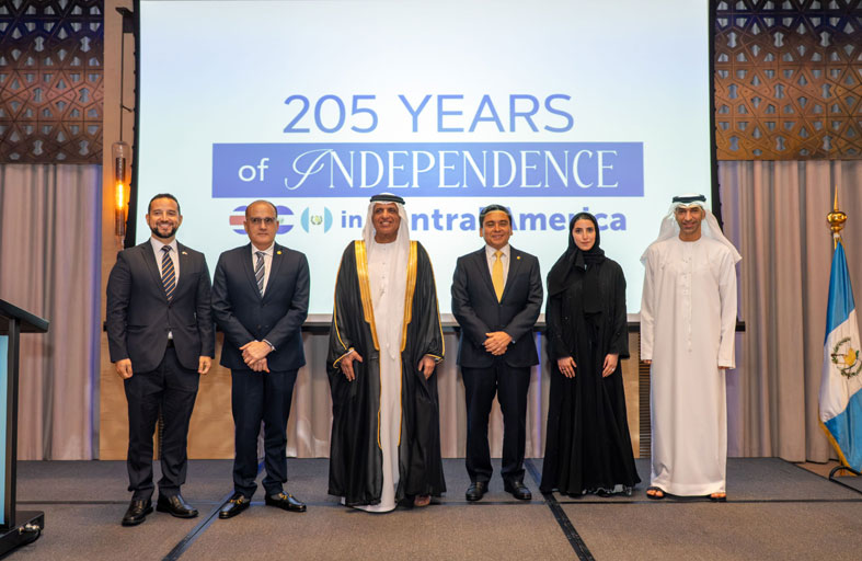 سعود بن صقر يشهد احتفال دول أمريكا الوسطى بالذكرى الـ 205 لاستقلالها في رأس الخيمة