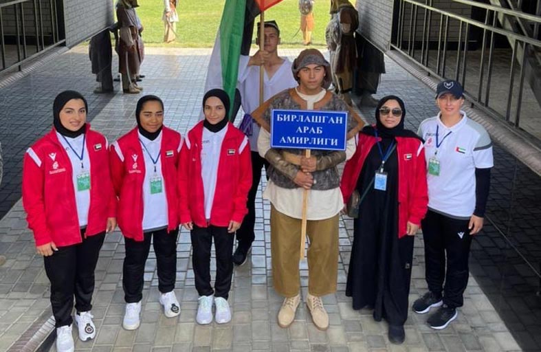 الشارقة الرياضي للمرأة للقوس والسهم يشارك في بطولة أوزبكستان الدولية