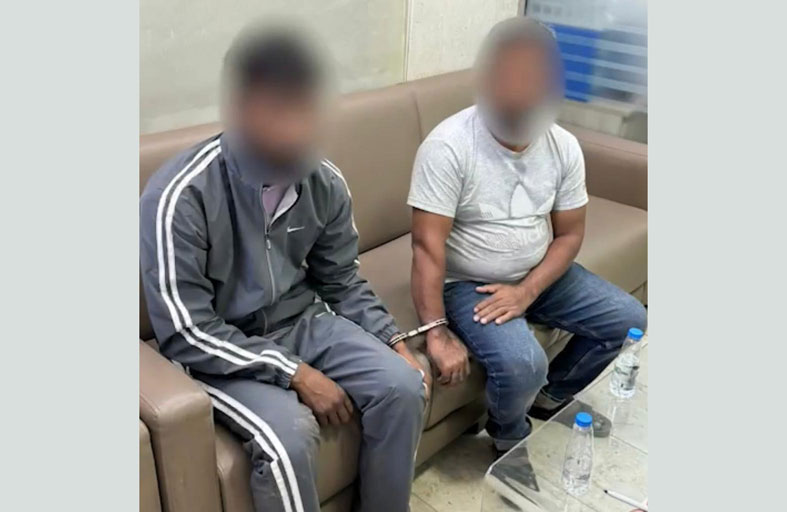 جمارك الشارقة تحبط محاولة تهريب متسللين اثنين إلى الدولة بطريقة غير مشروعة