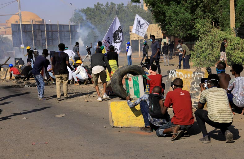  مقتل محتج سوداني ثان بعد مظاهرات الأحد 