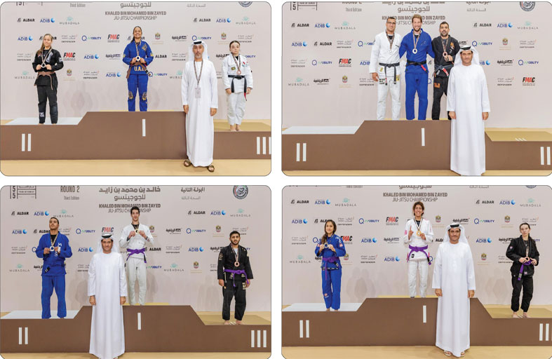 بني ياس يتصدر منافسات اليوم الأول من الجولة الثانية لبطولة خالد بن محمد بن زايد للجوجيتسو بالفجيرة