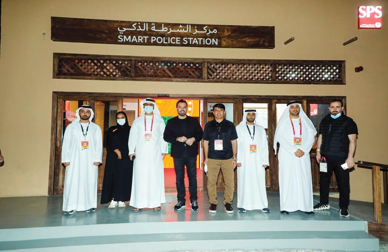 الحلاني يزور مركز الشرطة الذكي في إكسبو 2020 دبي