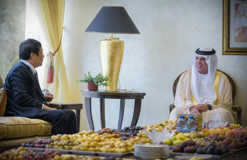 حاكم رأس الخيمة يستقبل سفير جمهورية فيتنام الشعبية الاشتراكية