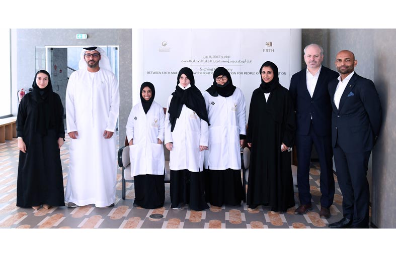 «زايد العليا » توقع عقدا لتوريد منتجات بأنامل أصحاب الهمم إلى «إرث أبوظبي»