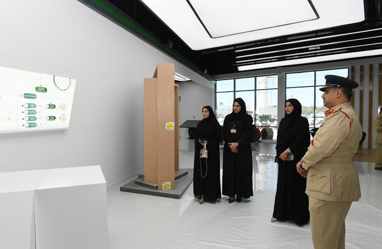 مركز استشراف المستقبل في شرطة دبي يستقبل  وفدا من المجلس الأعلى للأمن الوطني