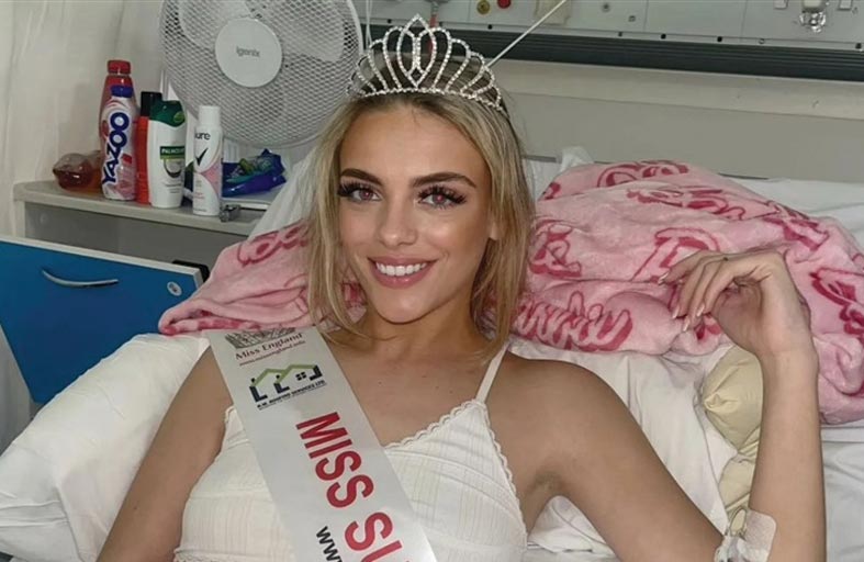 من متسابقة ملكة جمال إنجلترا.. إلى مشلولة