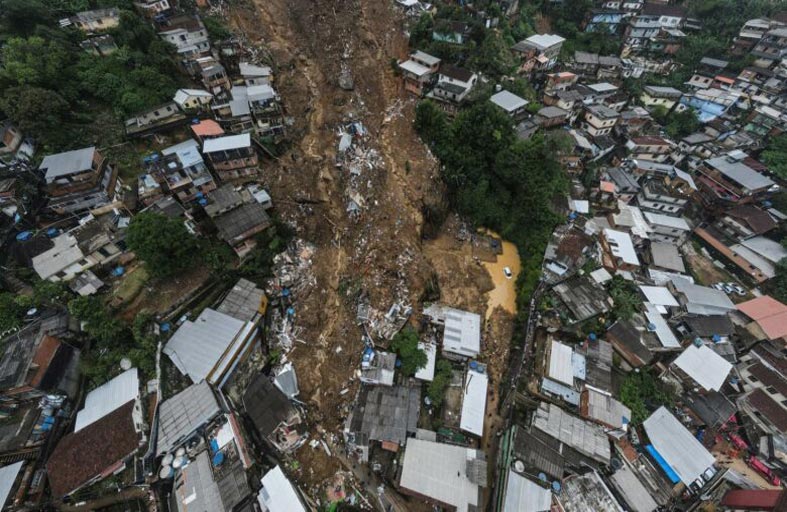 أمطار غزيرة تحصد قتلى  في البرازيل 