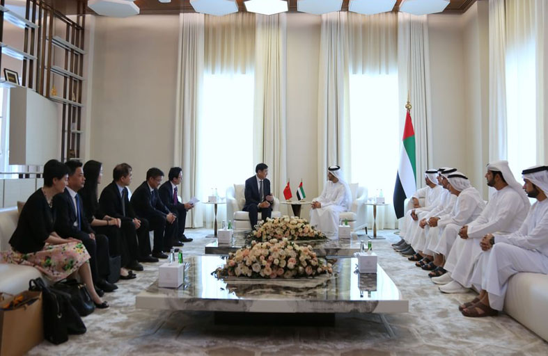 النائب العام للدولة يبحث مع نائب النائب العام الصيني أوجه التعاون القضائي المشترك