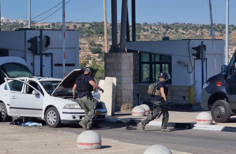 6 إصابات من قوات الأمن الإسرائيلية في هجوم قرب القدس 