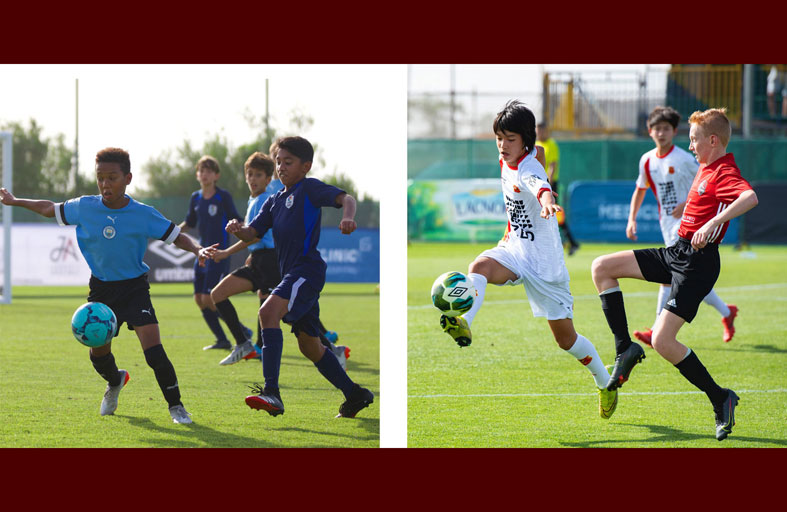 32 فريقًا من بينهم 15 دوليين يتنافسون في بطولة «مينا دبي» لكرة القدم اليوم 