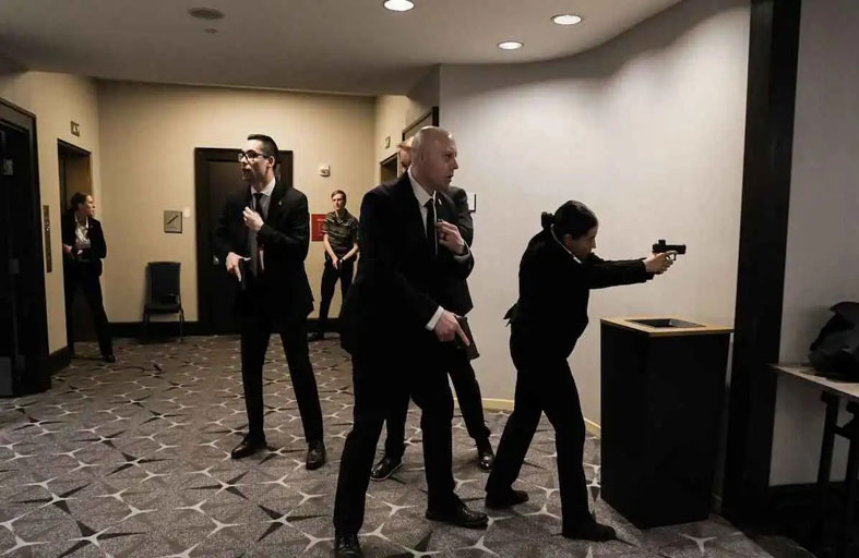 من البازلاء إلى الانبطاح.. تفاصيل «الليلة المرعبة» في واشنطن