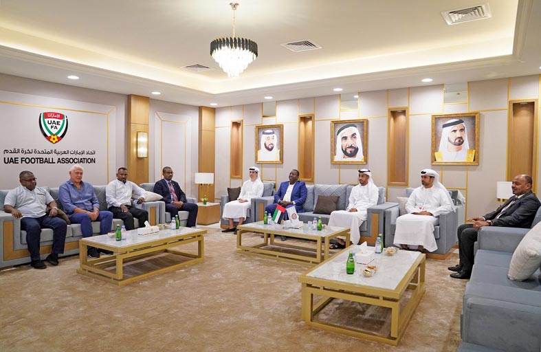 اتحاد الإمارات يستضيف معسكر المنتخب السوداني ويكشف التفاصيل في مؤتمر صحفي مشترك