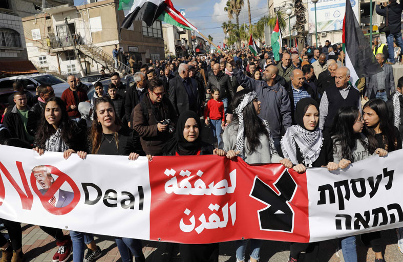 «صفقة القرن».. مصير غامض بين الفلسطينيين في إسرائيل  