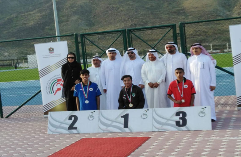 11 ميدالية لصقور نادي الإمارات لألعاب القوى ببطولة نائب رئيس الدولة