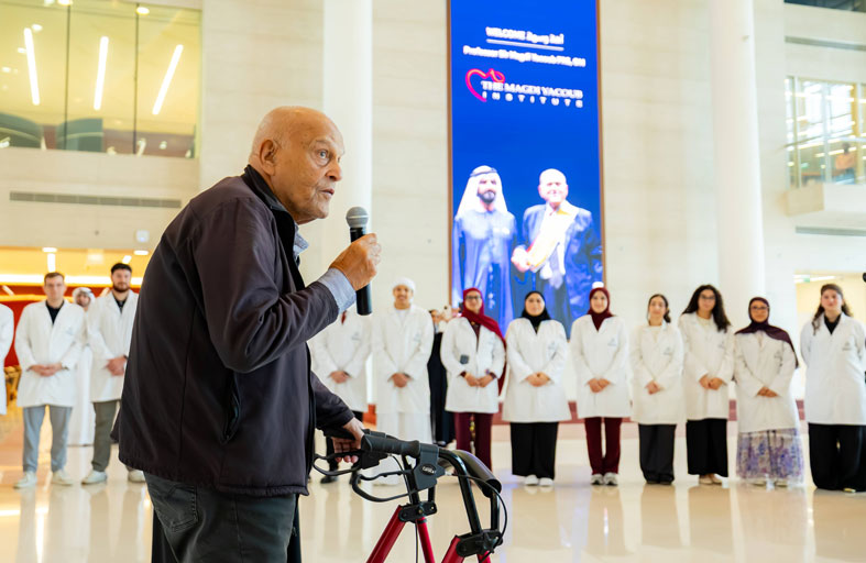 «دبي الصحية» تستقبل جراح القلب العالمي البروفيسور مجدي يعقوب 