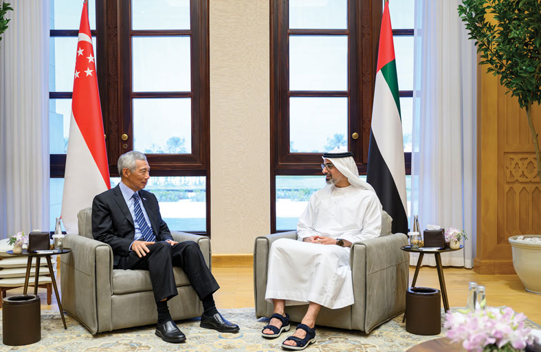 خالد بن محمد بن زايد: الإمارات بقيادة رئيس الدولة تحرص على مد جسور الصداقة والتعاون مع الدول كافة 