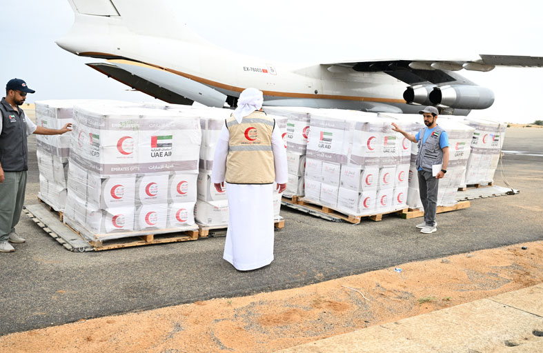 الإمارات تواصل تقديم الدعم الإغاثي للاجئين السودانيين والمجتمع المحلي في تشاد