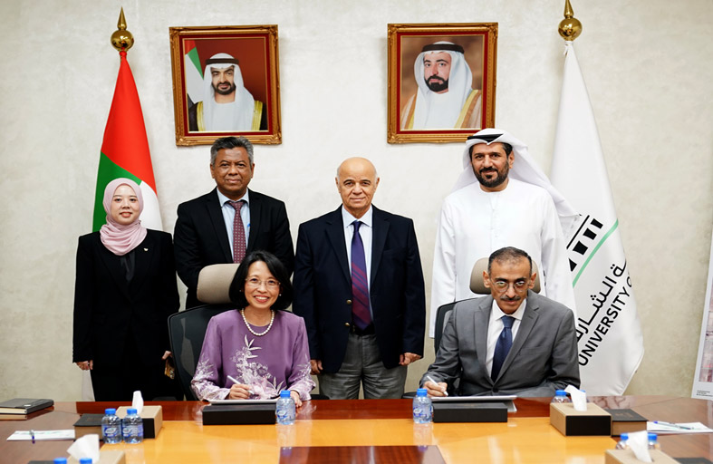 مذكرة تفاهم بين جامعة الشارقة وجامعة مالايا الماليزية