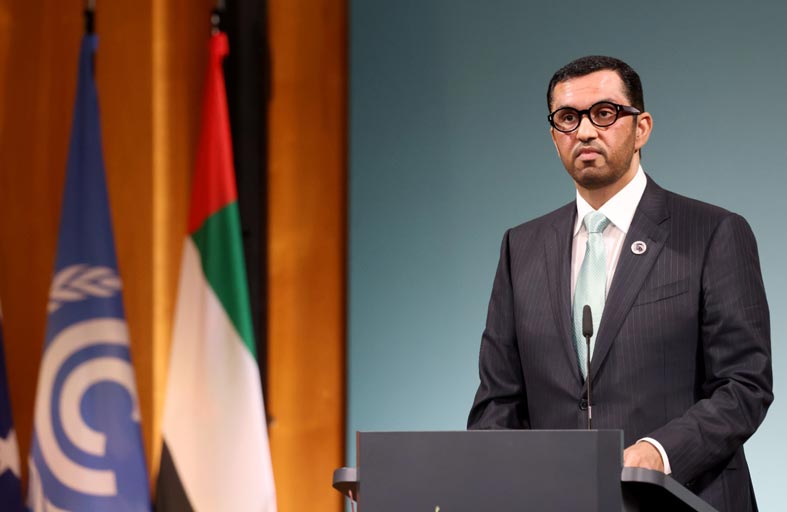 سلطان الجابر: تماشياً مع رؤية القيادة، الإمارات تسعى إلى المساهمة في تحقيق الطموحات المناخية العالمية من خلال مؤتمر الأطراف COP28