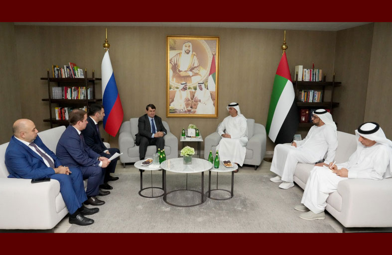 الإمارات وروسيا تستعرضان التعاون الرياضي والجهود المشتركة لاكتشاف ورعاية المواهب