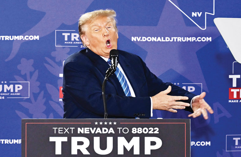 ترامب يرد على انتقادات عمره وزلاته بأنه أكثر تركيزا 