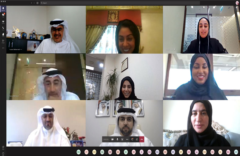 الشبكة العامة للاتصال الحكومي في دبي تعقد اجتماعها الدوري لمناقشة أحدث مشاريعها