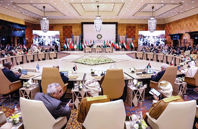 قمة جدة تركز على العمل العربي المشترك لمواجهة التحديات العالمية