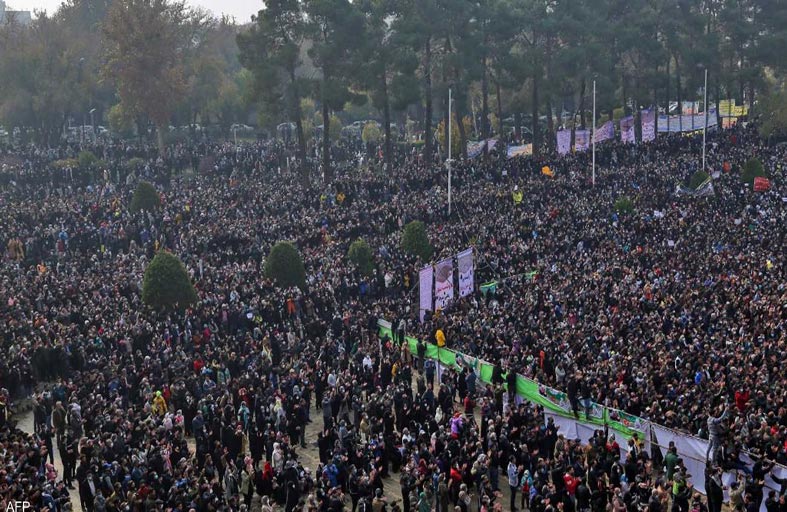 إيران تودع 2021 باحتجاجات تصل «للذروة»